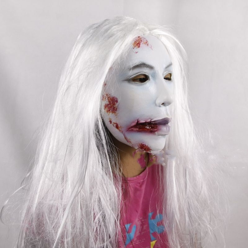 MOSiQ | Day of the Dead Halloween adult ghost mask