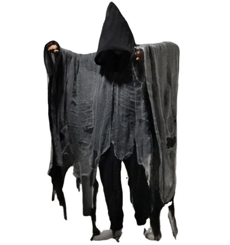 MOSiC | Day of the Dead  Halloween Cloak Cos Zombie Clothing Skull Cloak Props