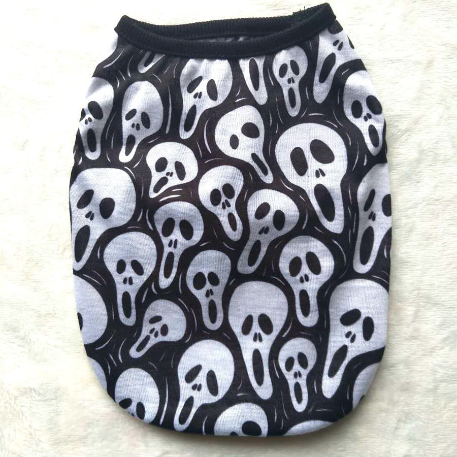 MOSiQ | Day of the Dead  Pet Clothes Skull Halloween Supplies