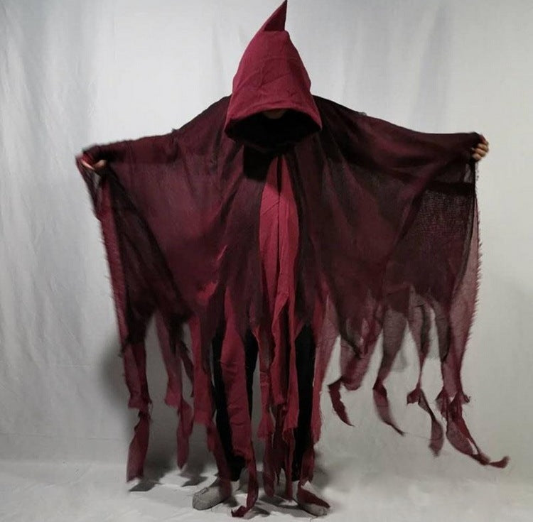 MOSiC | Day of the Dead  Halloween Cloak Cos Zombie Clothing Skull Cloak Props