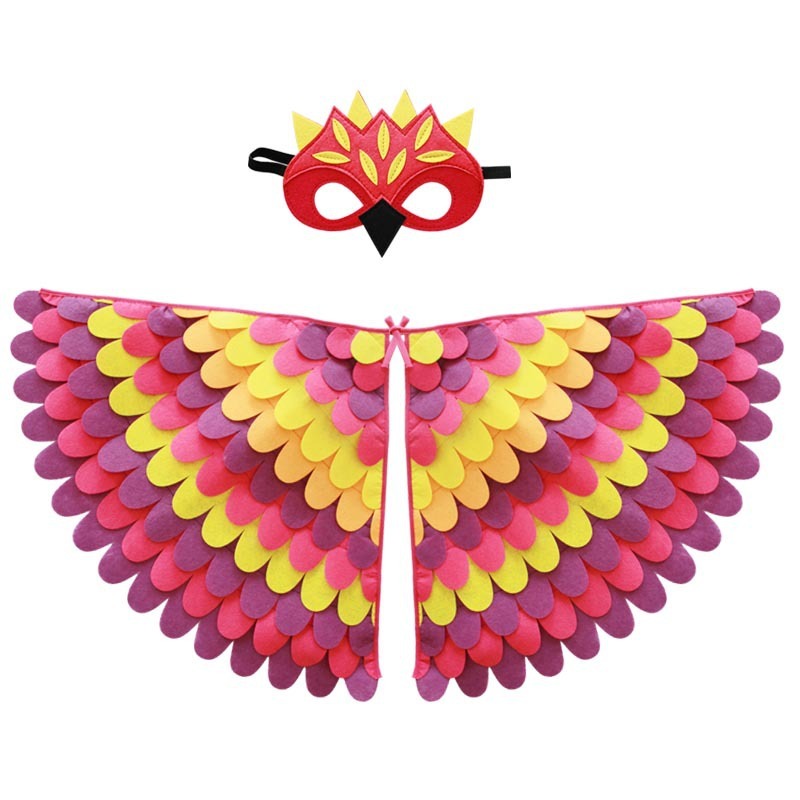 MOSIQ | Day of the Dead Felt Wings Halloween Carnival Costume