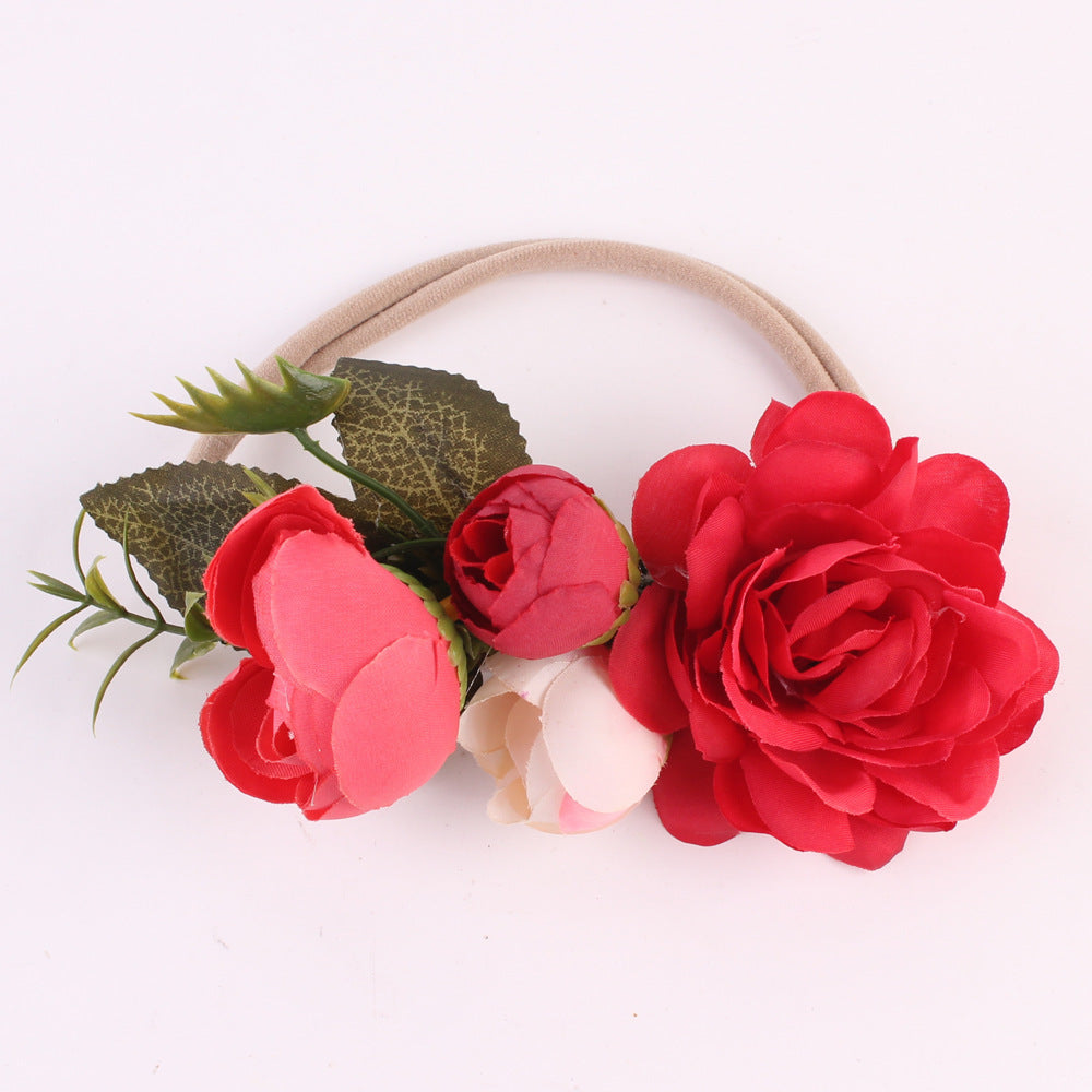 MOSiQ | Day of the Dead Handmade baby flower headdress