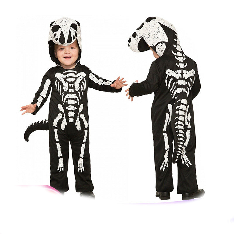 MOSiQ | Day of the Dead Halloween Skeleton Scary Cosplay Children Costume  Clothes
