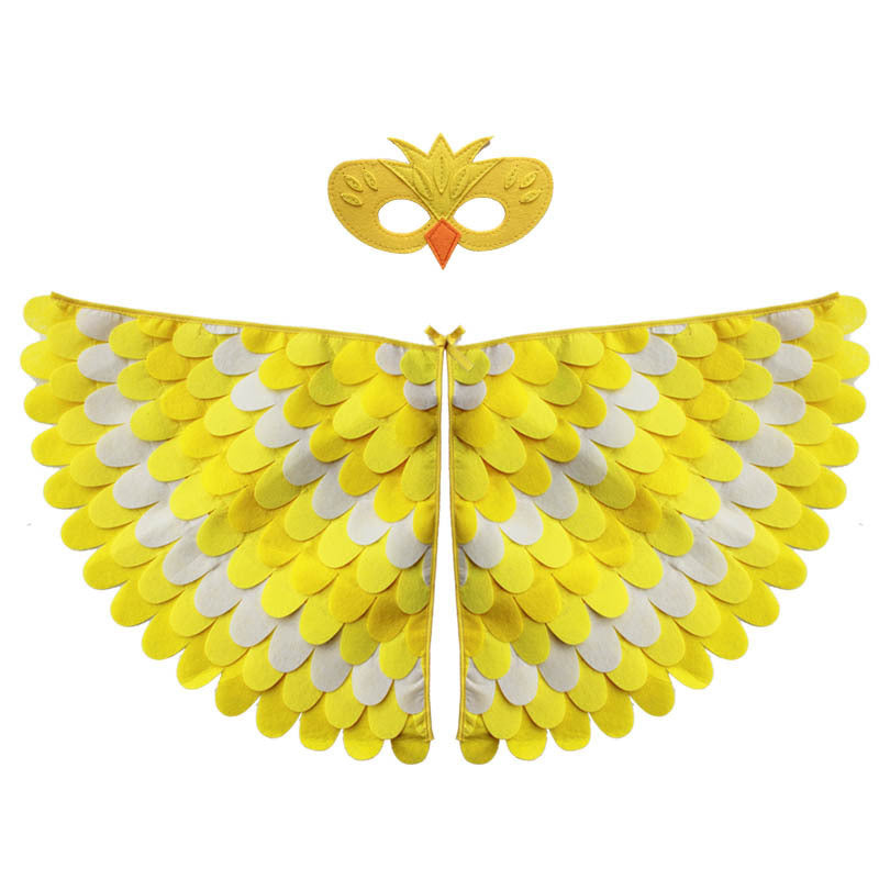 MOSIQ | Day of the Dead Felt Wings Halloween Carnival Costume