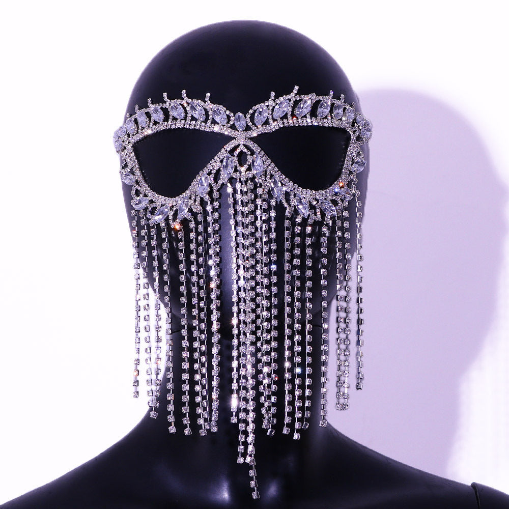 MOSiQ | Day of the Dead Rhinestone Halloween Ball Makeup Personality Mask