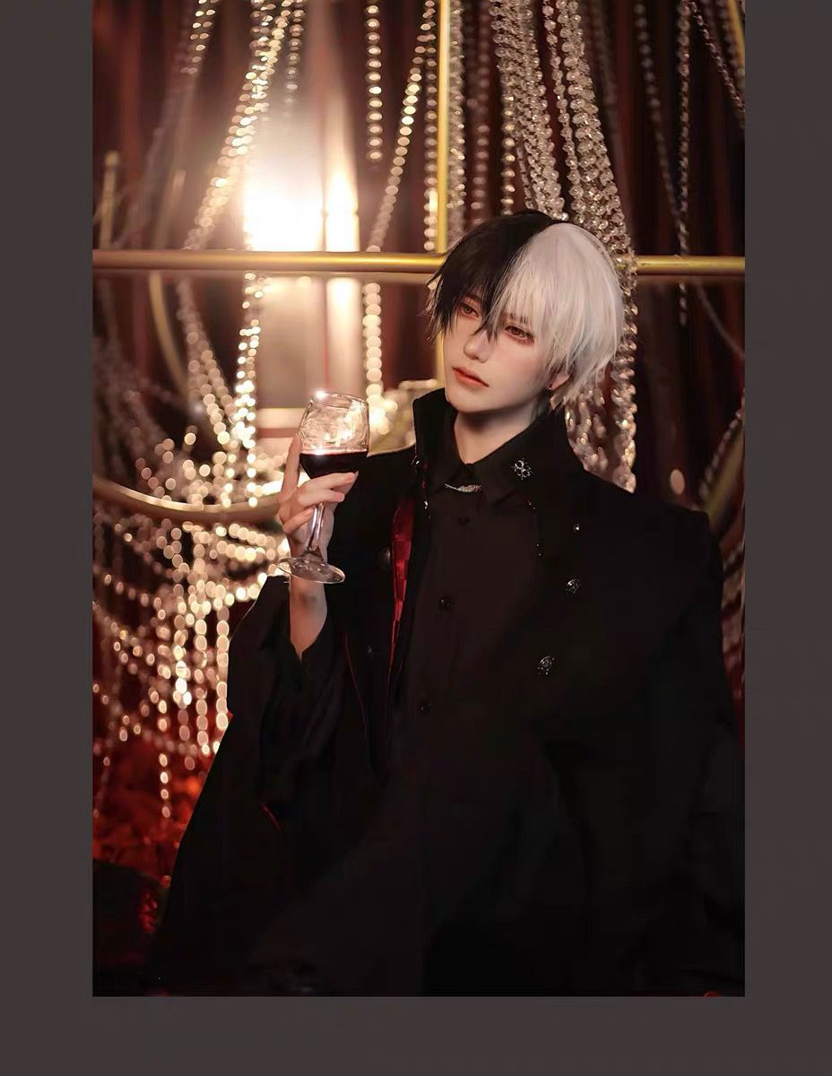 MOSiQ | Day of the Dead  Monarch Black Cloak Costume Cos Japanese Dark