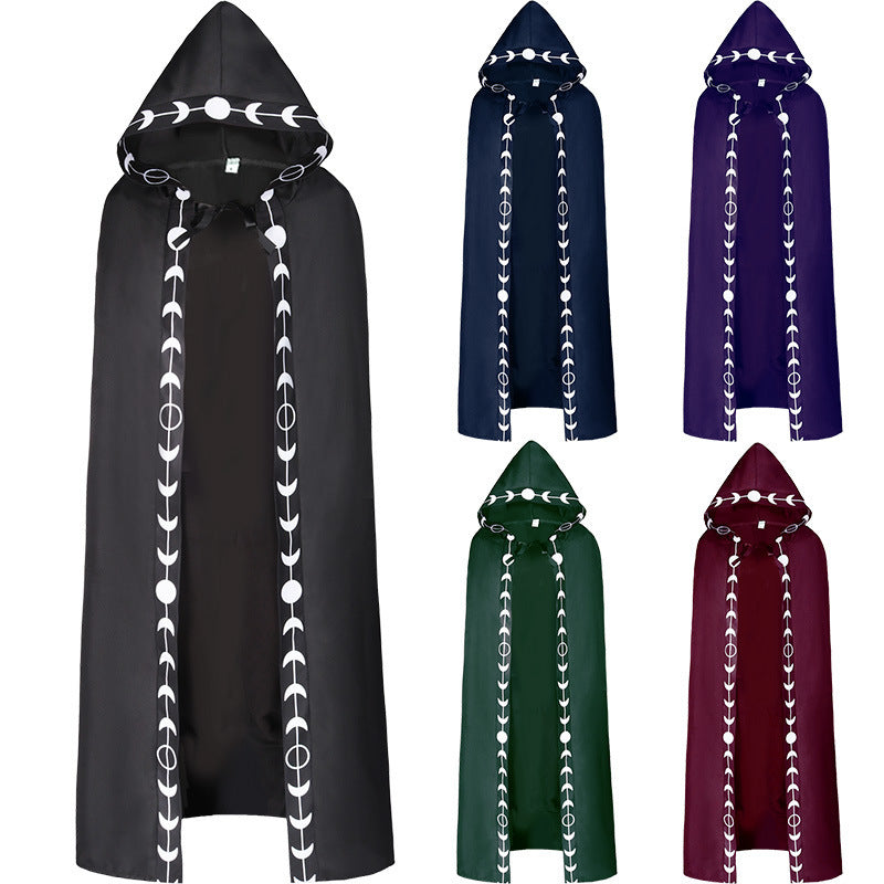MOSiQ | Day of the Dead  Men's And Women's Fashion Simple Hooded Cloak