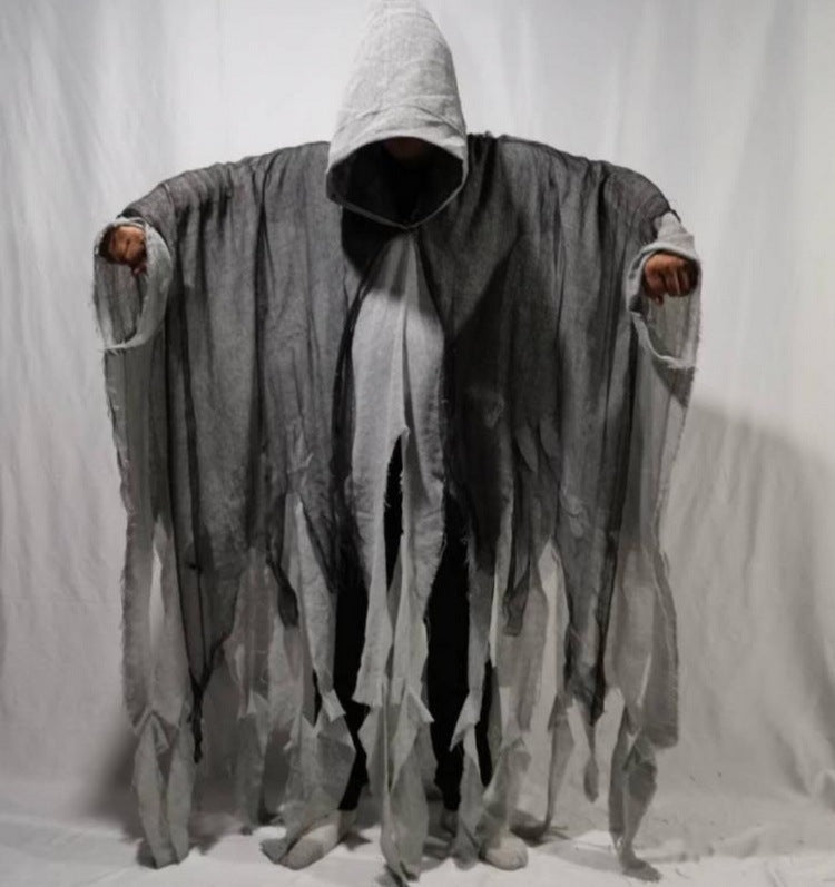 MOSiC | Day of the Dead  Halloween Cloak Cos Zombie Clothing Skull Cloak Props