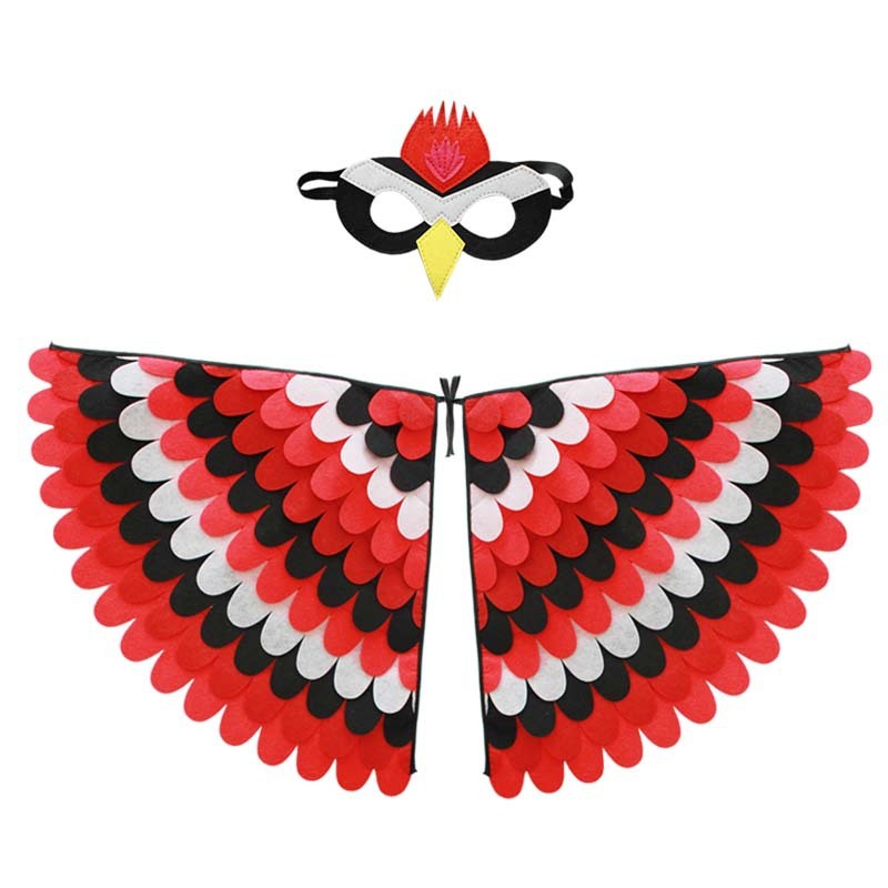 MOSIQ | Day of the Dead Felt Wings Halloween Carnival Costume