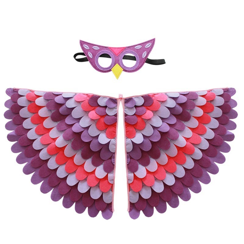 MOSIQ | Day of the Dead Felt Wings Halloween Carnival Costume
