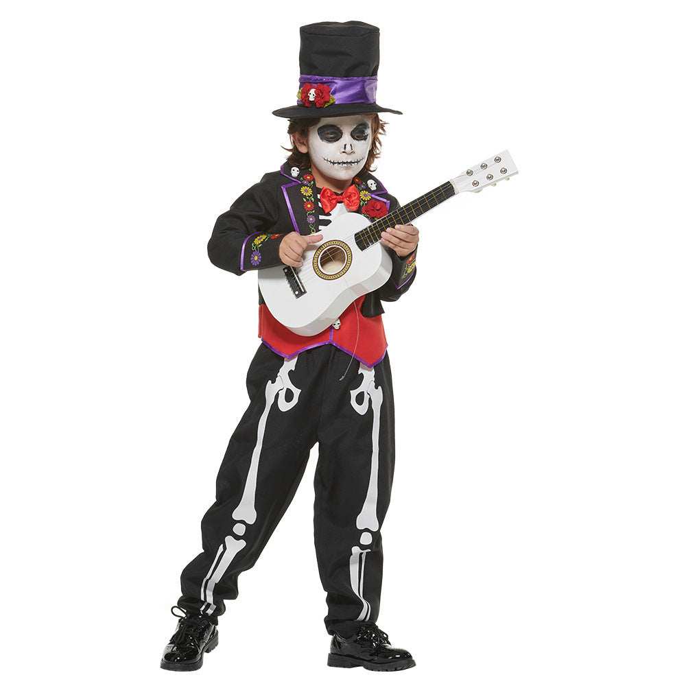 MOSiQ Day Of The Dead Little Boy Play Costume Party