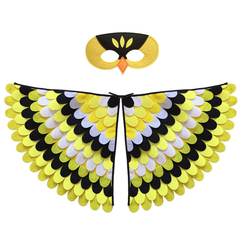 MOSIQ | Day of the Dead Felt Wings Halloween Carnival Costume