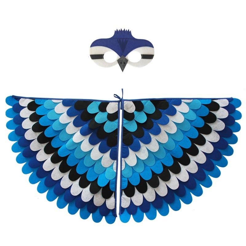 MOSIQ | Day of the Dead Felt Wings Halloween Carnival Costume