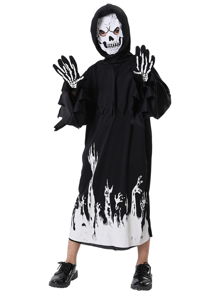 MOSiQ | Day of the Dead Halloween Death Costume Luminous