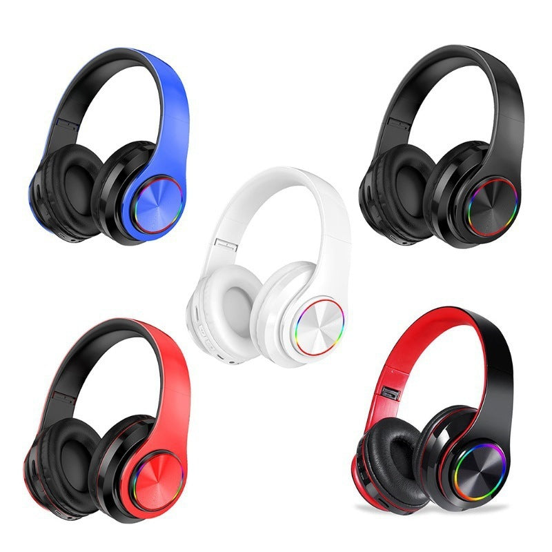 MOSiQ | Bluetooth Headphone Head-mounted Wireless Bass E-sports Games Music Headset