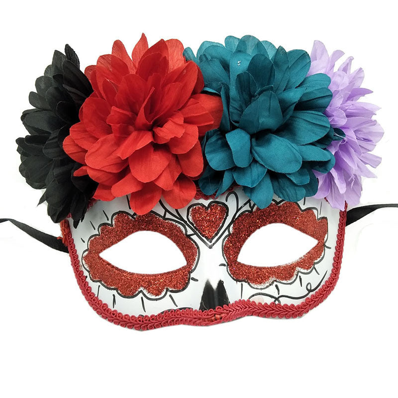 MOSiQ Day Of The Dead Masquerade Mask Cosplay Show