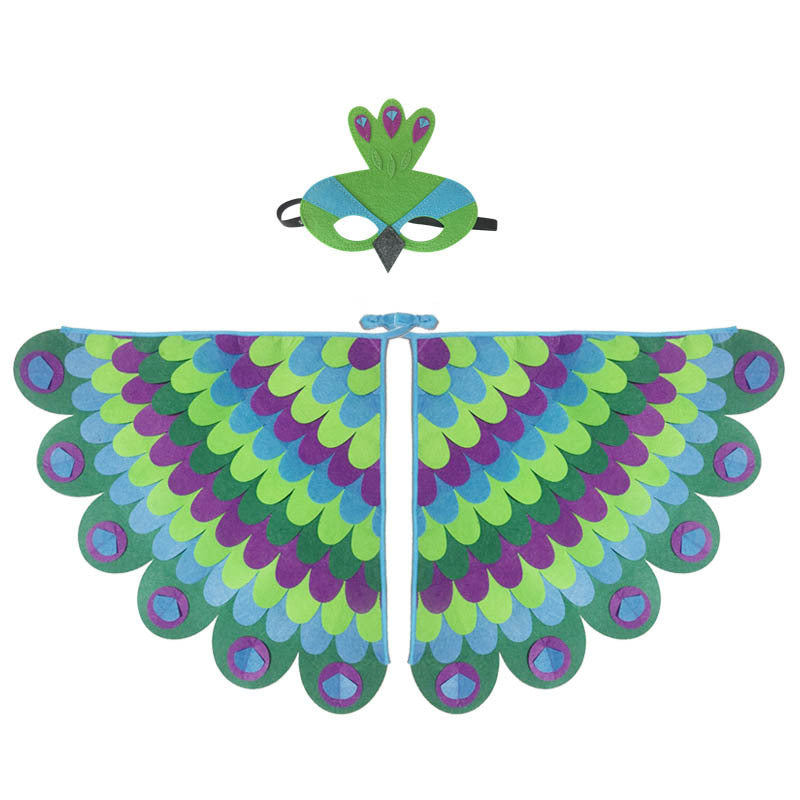 MOSIQ | Day of the Dead Felt Wings Halloween Carnival Costume