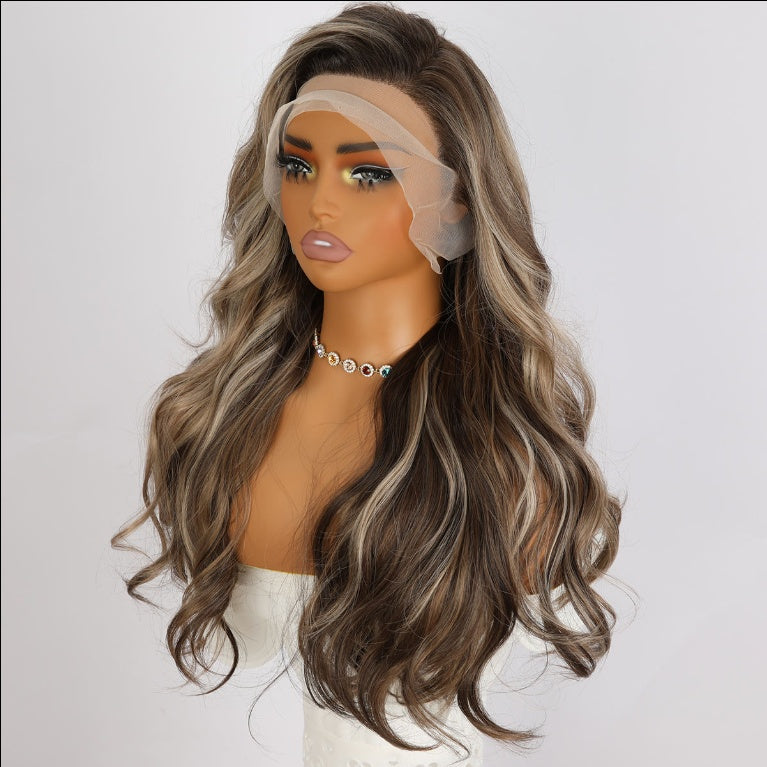 MOSiQ Day of the Dead Hot Selling Synthetic Hair Wigs Highlight Wear Go Wigs For Black Women Glueless Wigs