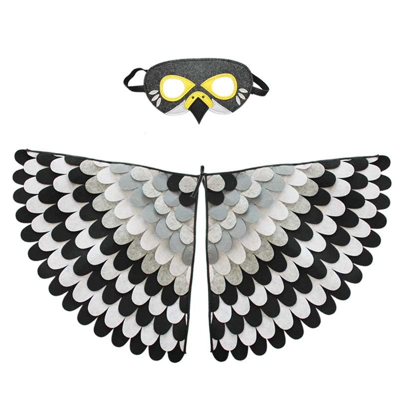 MOSIQ | Day of the Dead Felt Wings Halloween Carnival Costume