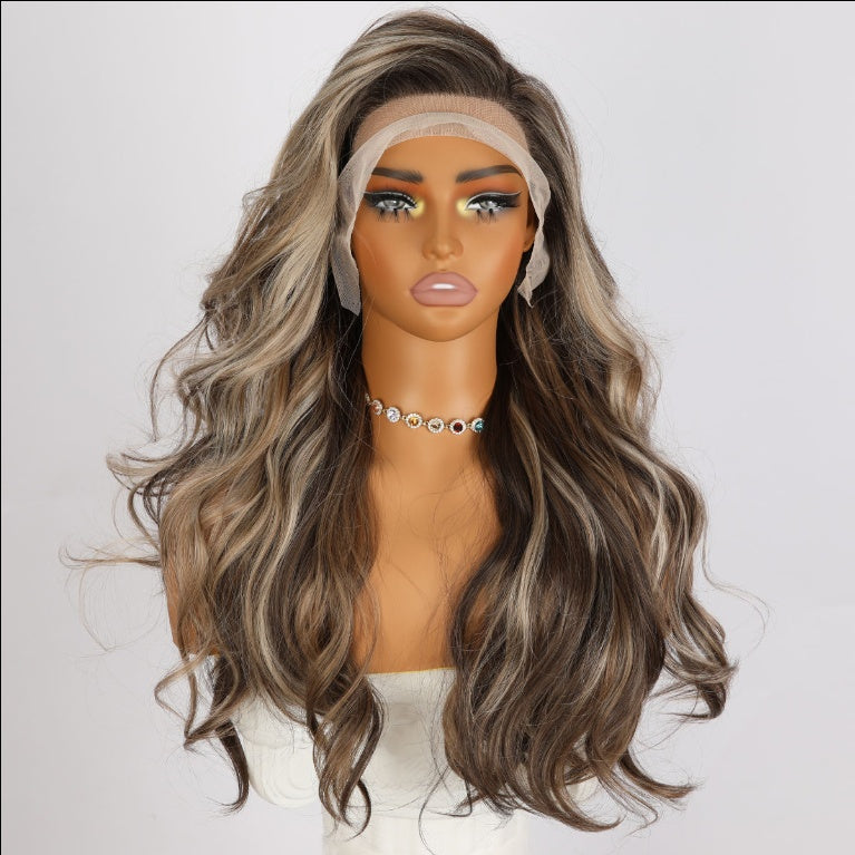 MOSiQ Day of the Dead Hot Selling Synthetic Hair Wigs Highlight Wear Go Wigs For Black Women Glueless Wigs
