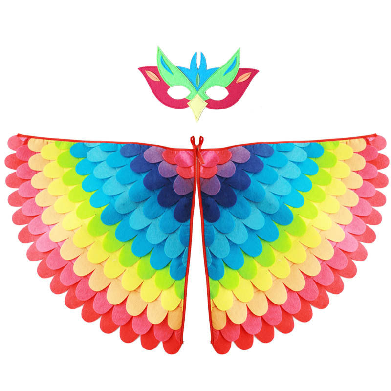 MOSIQ | Day of the Dead Felt Wings Halloween Carnival Costume