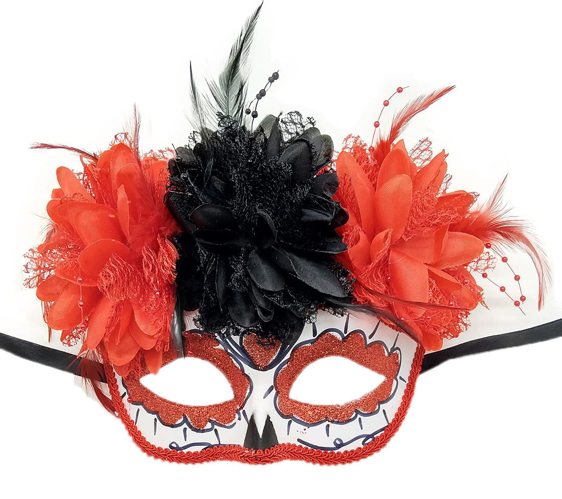 MOSiQ Day Of The Dead Masquerade Mask Cosplay Show