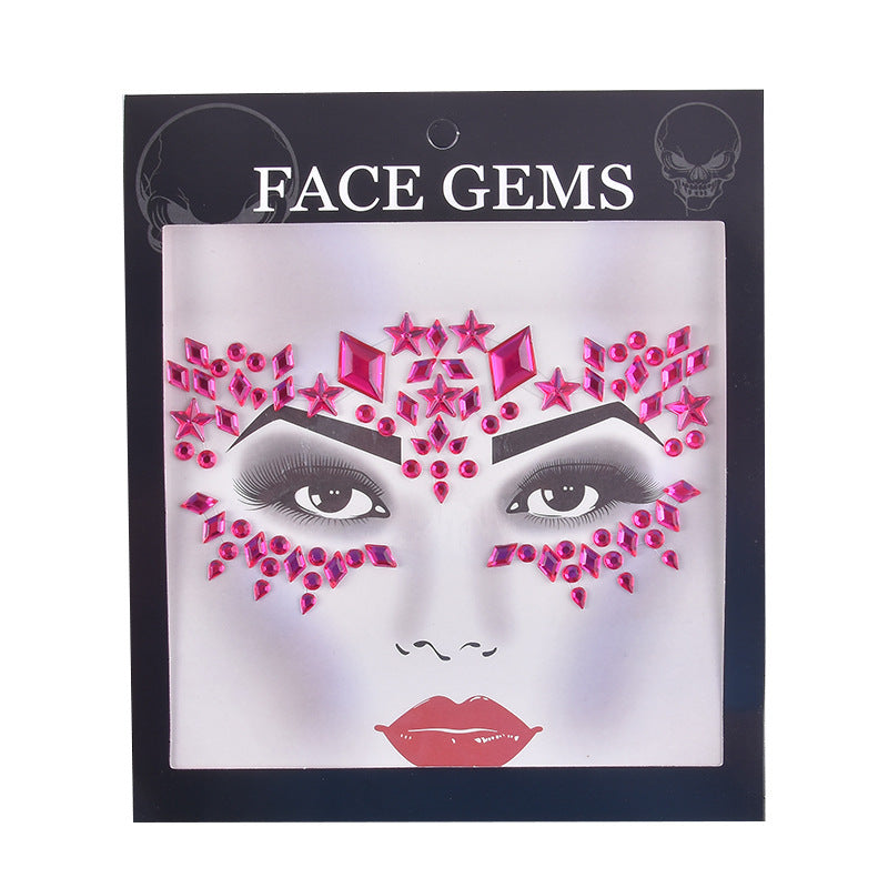 MOSiC | Day of the Dead  Tattoo Stickers Dead Ghost Festival Face
