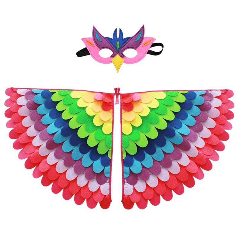 MOSIQ | Day of the Dead Felt Wings Halloween Carnival Costume
