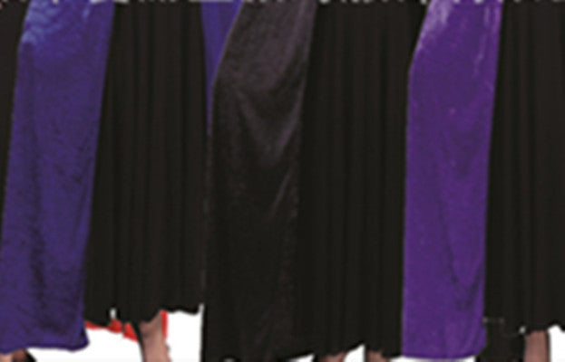 MOSiQ | Day of the Dead  Women's Gold Velvet Cape Cloak