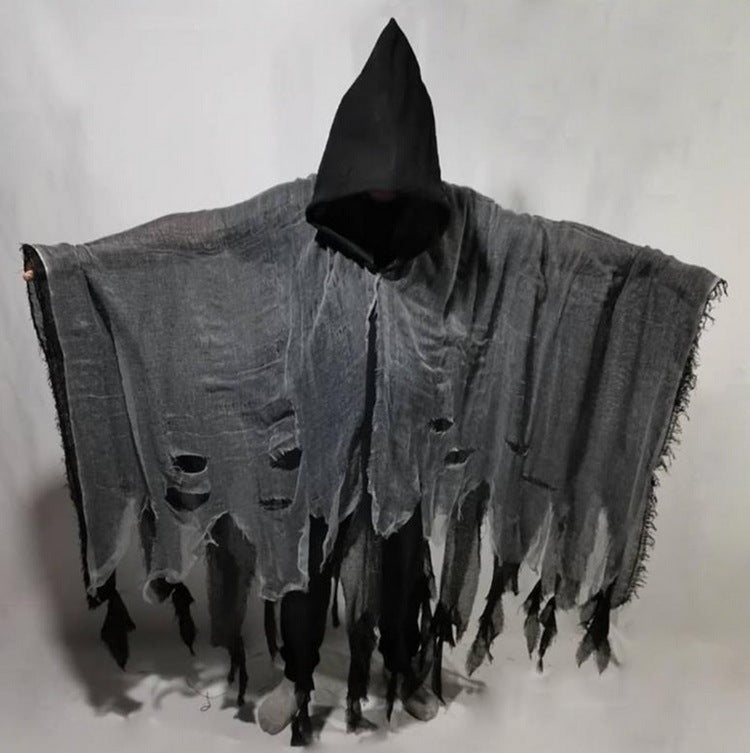 MOSiC | Day of the Dead  Halloween Cloak Cos Zombie Clothing Skull Cloak Props