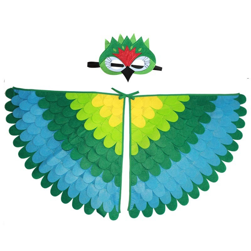 MOSIQ | Day of the Dead Felt Wings Halloween Carnival Costume
